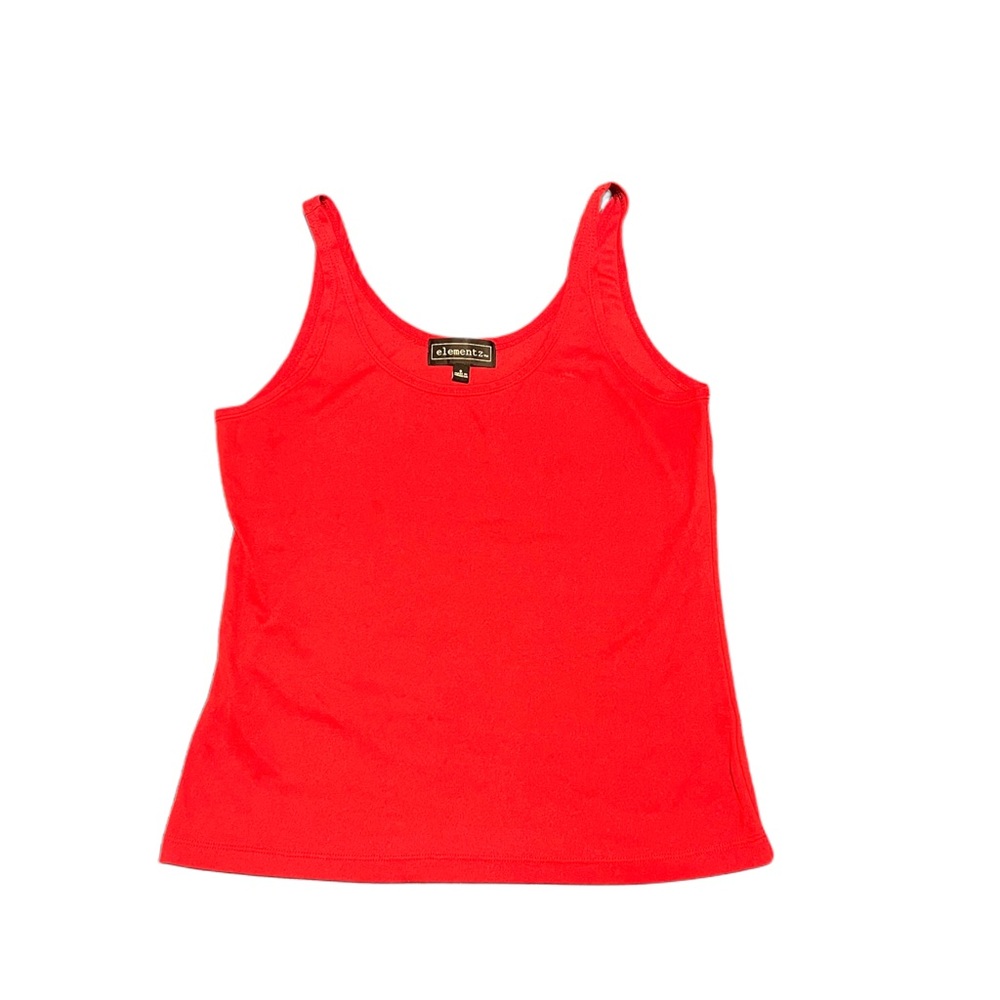 Sleeveless Red Top by Elementz